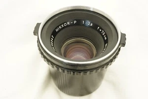 Nikkor P 75mm f2.8 Kogaku para Bronica S2 S2A EC, iris defectuoso. de USA - Imagen 1 de 7