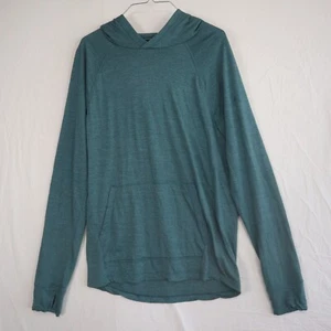 Wool & Prince Hoodie Shirt Mens Small Merino Activewear Pullover Long Sleeve - Picture 1 of 5