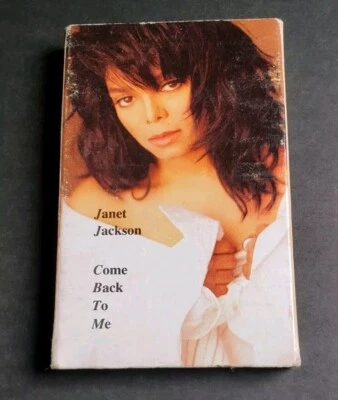 Janet Jackson Come Back to Me US Cassette Tape Single Rare - Imagem 1 de 4