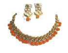 Indian Traditional Kundan Gold Plated Choker Necklace Pearl Bridal Jewelry Set