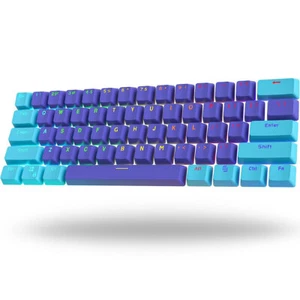 PBT Double Shot Keycap Set OEM Profile for 61 87 104 Cherry MX Mechanical Keybo - Picture 1 of 7