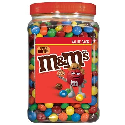M&M's Peanut Butter Candies, 55 Oz.,, () - Image 1 of 4