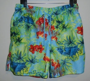 Bañador George Flamenco Azul Tropical Multicolor Para Hombre Talla Mediana M 32/34 - Imagen 1 de 4