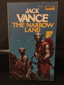 THE NARROW LAND Jack Vance 1970s UNREAD VF/NM PB DAW SF - Foto 1 di 1