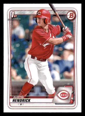2020 Bowman Draft 1st Edition #BD34 Austin Hendrick - Image 1 of 2