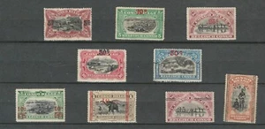 CONGO BELGIUM COLONIES Africa MH Currency Overprinted Set Stamps LOT (CON 234) - Picture 1 of 1