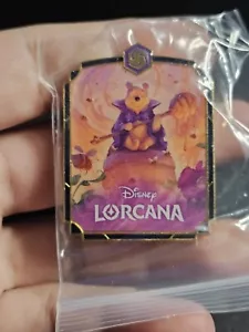 *NEW* Disney Lorcana Pin Organized Play Promotial Item Floodborn Winnie the Pooh - Picture 1 of 1