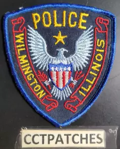 WILMINGTON, ILLINOIS POLICE SHOULDER PATCH IL - Picture 1 of 2