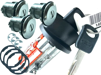 Ford Econoline Van - E150 E250 E350 Ignition Cylinder & 3 Door Lock Set - Image 1 of 2