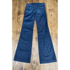 Flare Jeans Club Monaco women's size 25 zipper fly  Dark wash