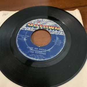 Soul 45- SUPREMES -COME SEE ABOUT ME /always In My Heart Tested - Picture 1 of 5