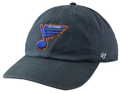 St. Louis Blues '47 Franchise NHL Vintage Team Logo Fitted Hat - Image 1 of 4