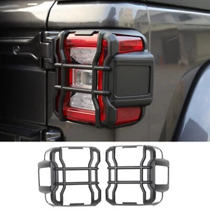 LED Taillights Guards Cover for Jeep Wrangler JL JLU Sports Rubicon 2018-2024 - Imagen 1 de 10