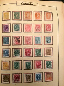 Timbres de collection; Canada de 1850 à 1936 - Picture 1 of 2