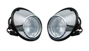 OER Back Up Lamp Assembly Set With Wiring For 1967-1968 Ford Mustang Models - Picture 1 of 3