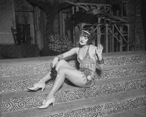 Flapper Girl Using Vibrator On Legs 1926 Classic 8 by 10 Reprint Photograph - Picture 1 of 1