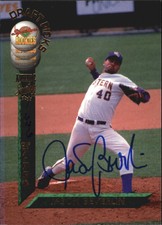 1994 Signature Rookies Draft Picks Signatures #72 Jason Beverlin