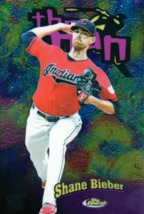 Shane Bieber '20 Topps Finest "Finest the Man" #FTM-23 - Picture 1 of 1