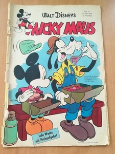 MICKEY MAUS HEFT 21 / 1958 / ORGINAL HEFT / Z 3 - Bild 1 von 6