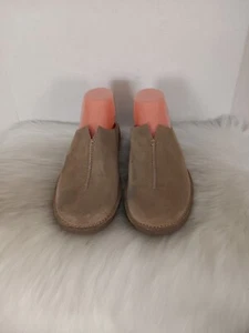 Rockport Damen Größe 10 Leder-Pantoletten Clog Sandalen hellbraun APW2130F - Bild 1 von 15