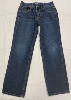 Old Navy ~ Unisex Children's Straight Blue Jeans~ Size 8 ~ - Image 1 of 4
