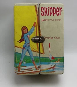 Barbie Skipper Barbie's Little Sister Carry Case 1964 - Picture 1 of 9