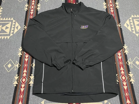 EAST CAROLINA University ECU Zip Windbreaker Jacket Sz S Cutter & Buck Golf R1 Cover