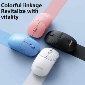 2.4G1200DPI Wireless Silent Mouse Wireless Bluetooth Fashion Girl Colorful Mouse - Picture 1 of 17