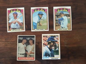 Lote surtido de Cubs incluyendo Jenkins y Drabowsky (10 cartas diferentes) - Imagen 1 de 4