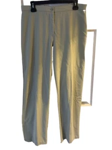 Pre Owned Women’s Briggs New York Casual Pants Sz 12 Business Comfort - Picture 1 of 13
