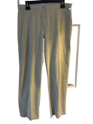 Pantalones informales Briggs New York usados para mujer talla 12 confort empresarial Foto 1 de 4