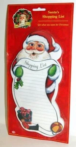 40 Page Christmas Shopping List Note Pad With Magnet Attached - Picture 1 of 3