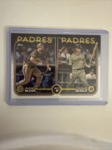 Aggiornamento Topps 2024 Mason McCoy Chandler Seagle RC US227 Rookie Combos Padres - Foto 1 di 4