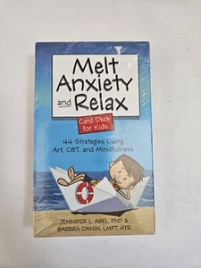 Melt Anxiety and Relax Card Deck for Kids: 44 Strategies Using Art, CBT and Mind - Picture 1 of 3