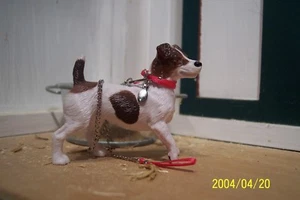 Jaapi HOT PINK small dog collar fits Breyer model Comp Animal, not for real dogs - Picture 1 of 1