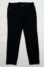1822 Denim Women's Butter Crop Wynter Skinny Jeans BM7 Black Size 12P NWT
