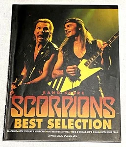 LIBRO DE PARTITURAS BANDA JAPÓN MEJOR SELECCIÓN SCORPIONS GUITAR TAB - Imagen 1 de 11