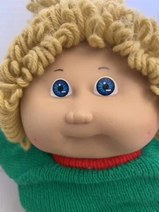 Cabbage Patch Puppe von Xavier Roberts ~ blonde Haare, blaue Augen, Vintage 1985 - Bild 1 von 5