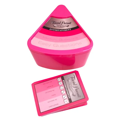 Trivial Pursuit Deluxe Edition Entertainment - 100 Question Cards Replacements - Image 1 of 3