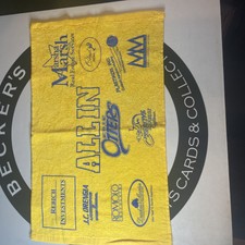 ERIE OTTERS Hockey (OHL) Rally Towel Erie, PA. 17x11 Gold/Blue. *Free Ship*