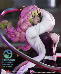 mitsuri kanroji Miniature Garage Kit - Picture 1 of 3