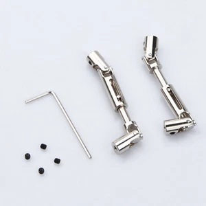 Universal 4/6 Wheel Drive Steel Shaft For WPL B14 B14K B24 B24K C34 C34K C44 N - Picture 1 of 10