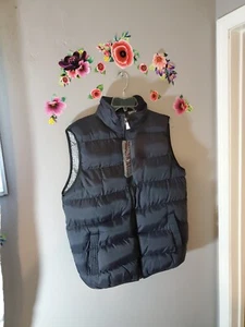 Rock Revolution Expectations Men's Puffer Vest -Size M- Black- NWT - Picture 1 of 6