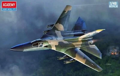 Academy AC12360 1/48 F-111A Aardvark `Vietnam` ModelKit - Image 1 of 3