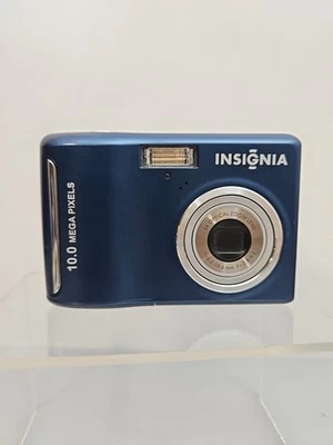 Câmera Digital Insignia 10.0 MP NS-DSC10B Azul com Cartão SD - Testada - Imagem 1 de 4