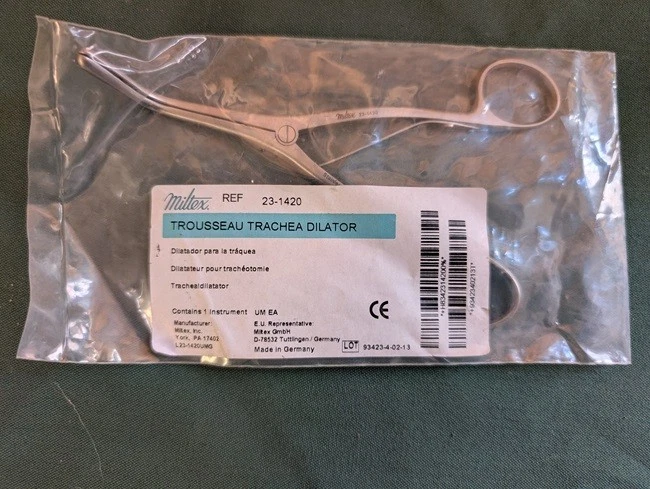 Dilatador de tráquea Miltex 23-1420 Trousseau Foto 1 de 1