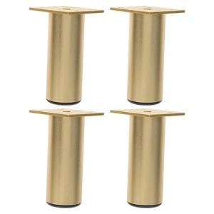 4 Piezas Silla Aluminio Sofá Patas Gabinete Mueble Pies Repuesto - Imagen 1 de 20