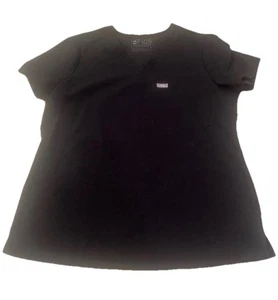 Blusa Médica Figs para Mujer Negra de Un Bolsillo Talla Mediana - Imagen 1 de 2