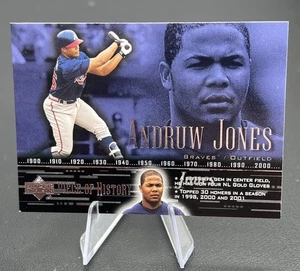 Andrew Jones 2002 Upper Deck Pezzo di Storia #46 - Foto 1 di 2
