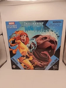 Inhumans Marvel Legends Crystal & Lockjaw Action Figure 2-Pack New - Picture 1 of 4